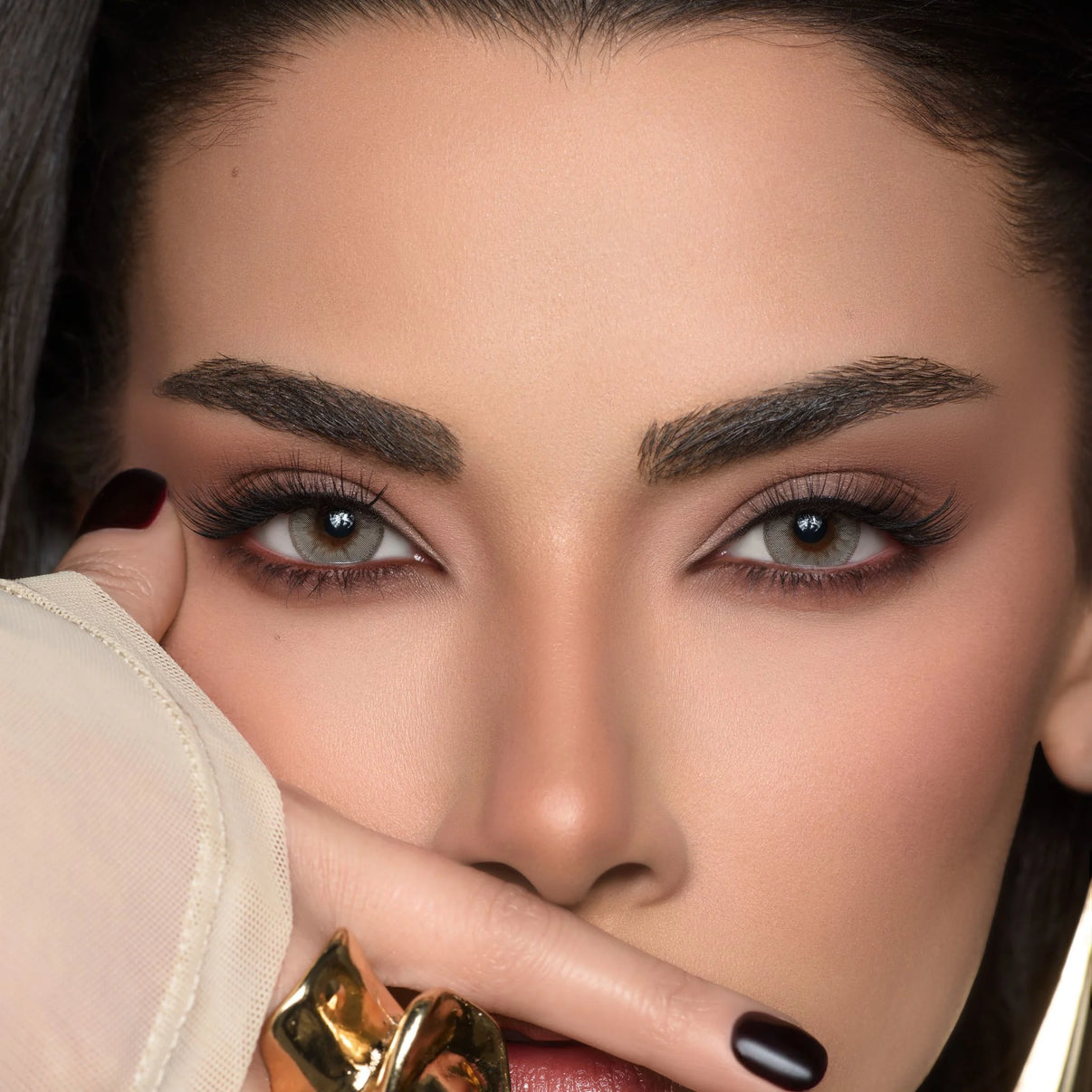 Bella Lenses - Gray Caramel